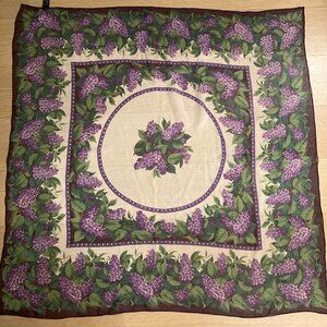 Vintage 100% Silk, chiffon Scarf from Boston Museum of Fine Arts